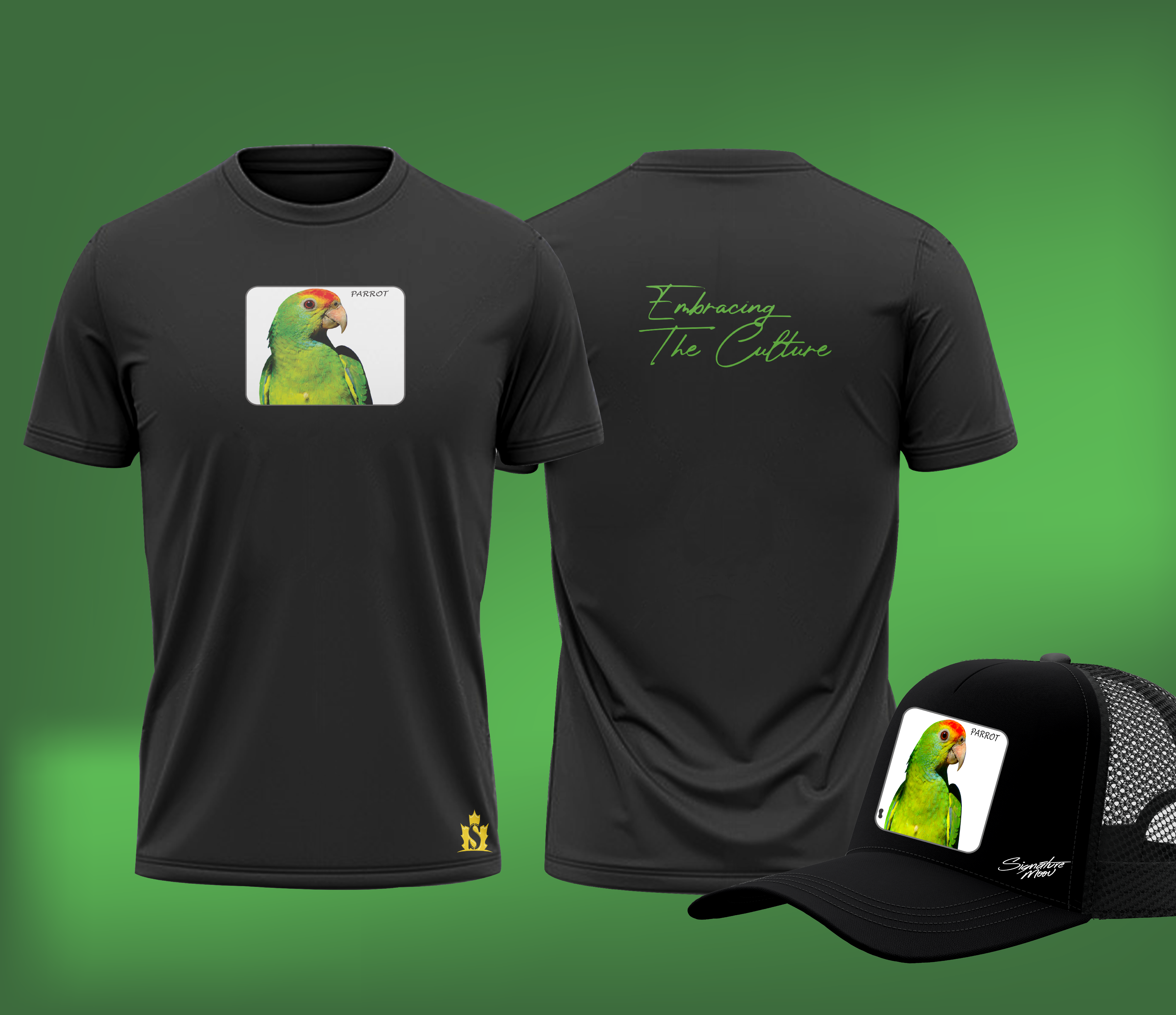 Signature Parrot T-Shirt
