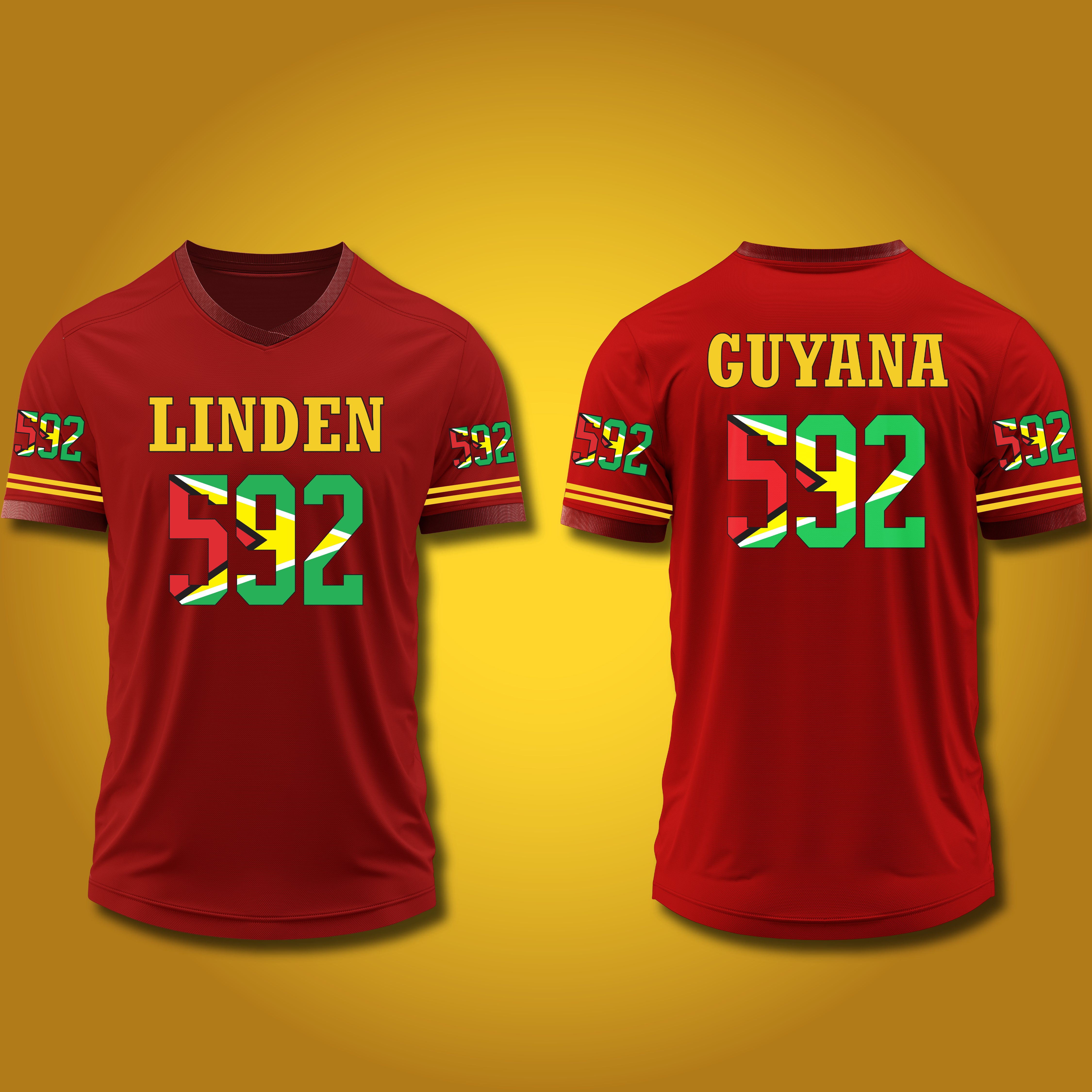 Red Printed custom T-Shirt