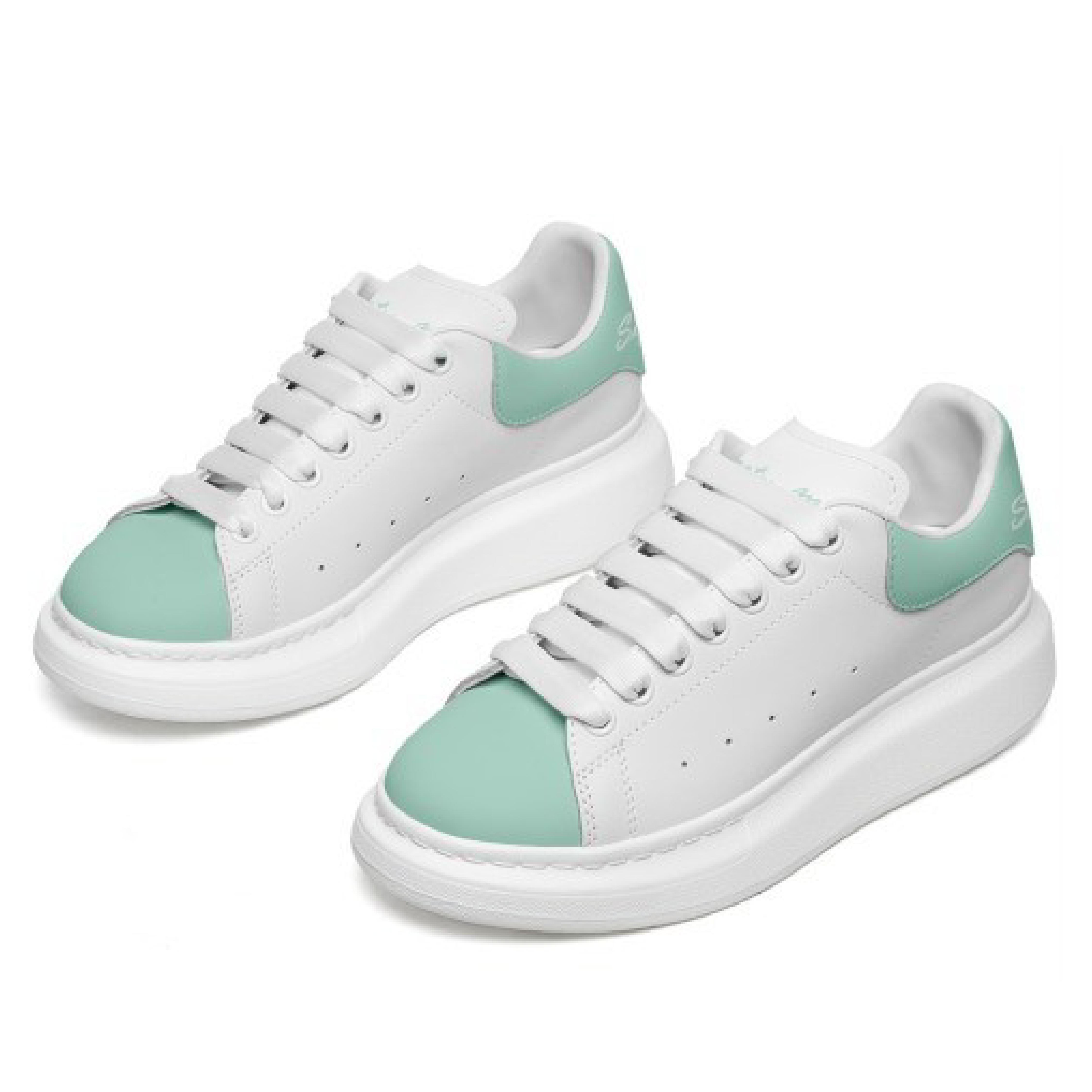 Signature M3 Sneakers ( Mint Green)