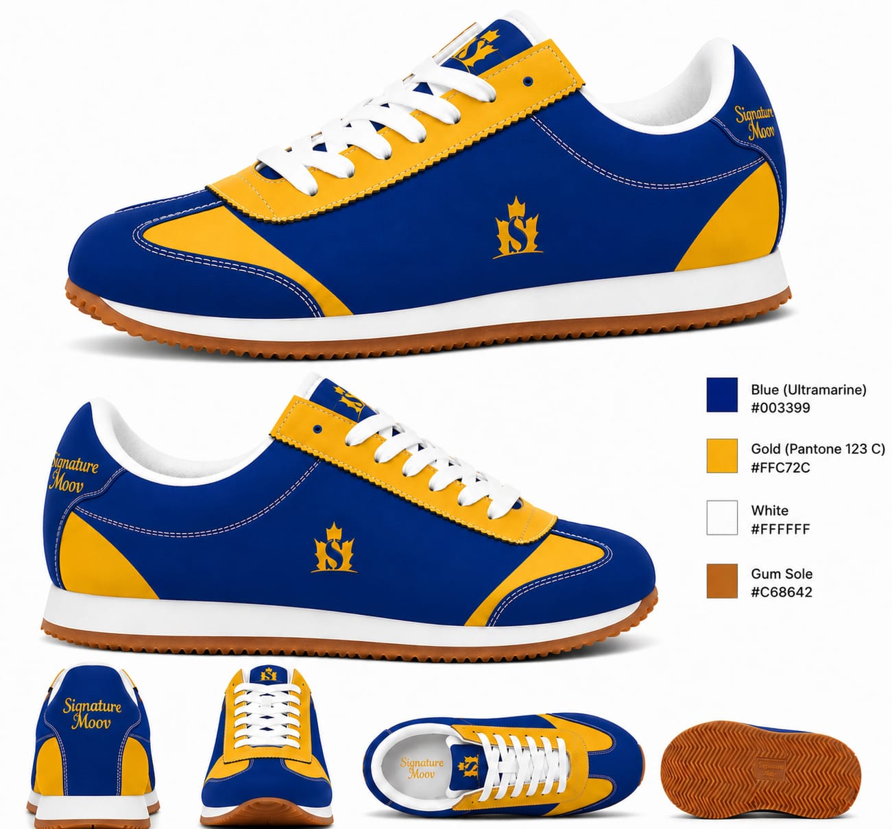 Signature Moov Barbados Retro Sneakers - Image 2