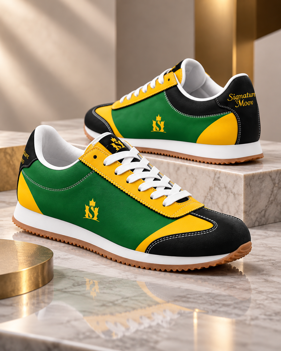 Signature Moov Jamaica Retro Sneakers